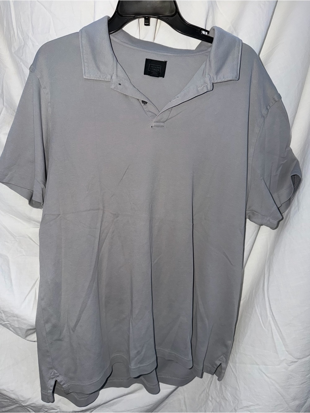 14th & Union Men's Polo Shirt - Light Gray